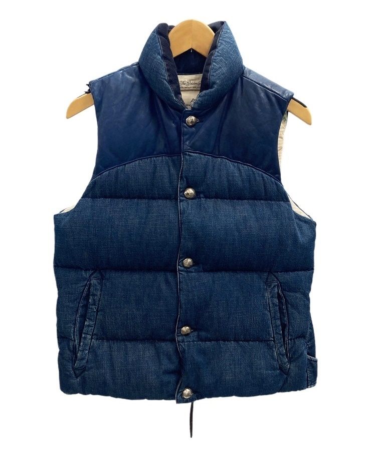 レミレリーフ REMI RELIEF × BEAMS PLUS Denim Down Vest ビームス