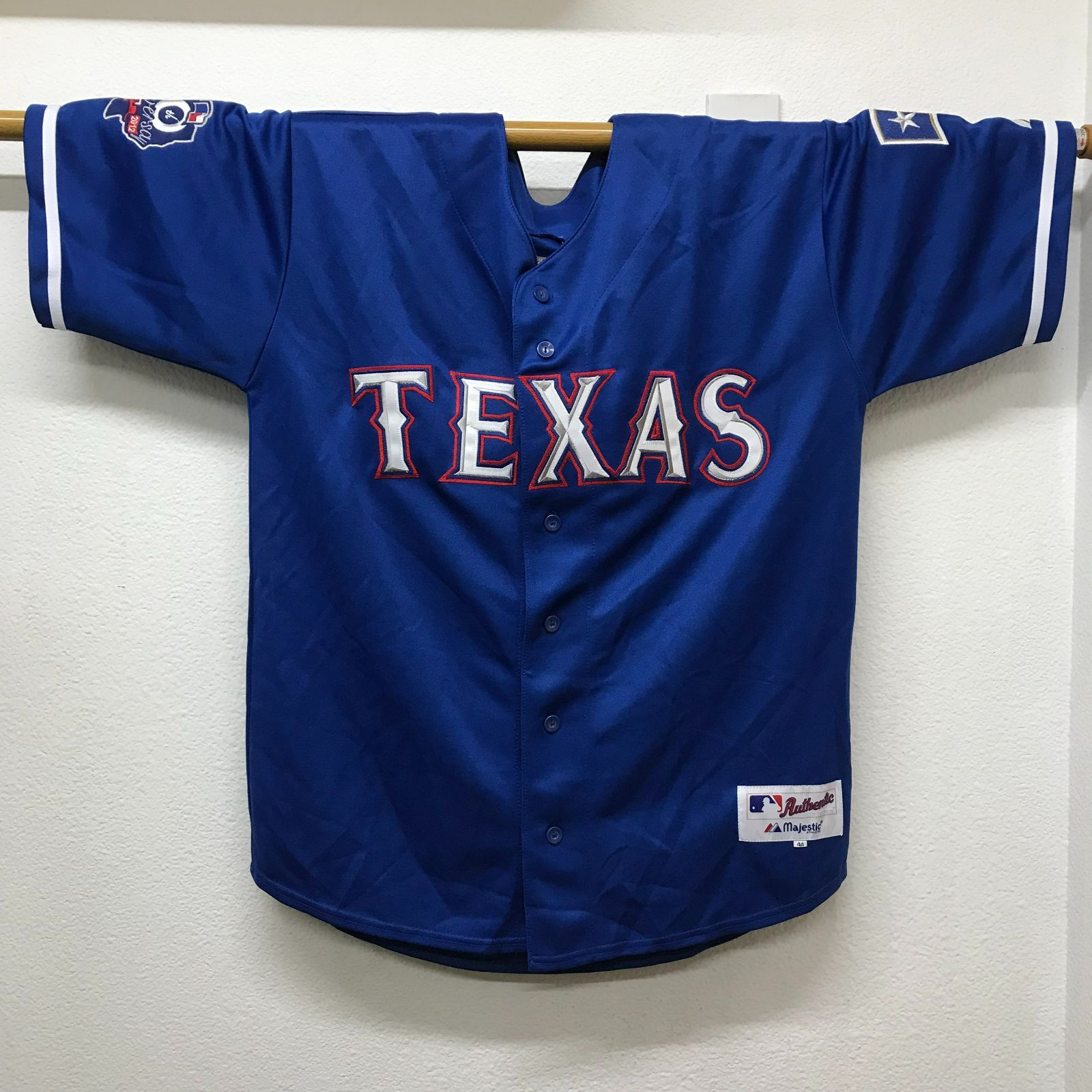 エンタメ/ホビーダルビッシュ Texas Rangers ユニフォーム