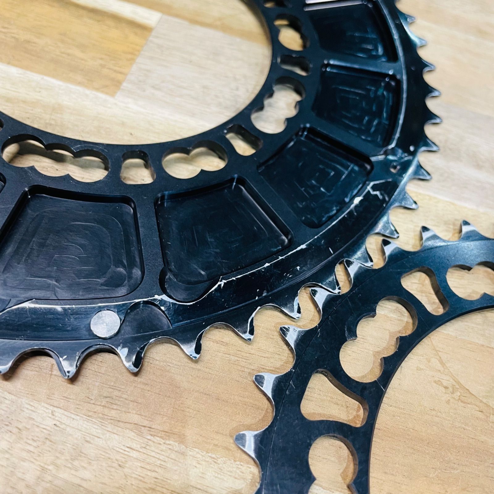 ROTOR 3D クランク Q-RINGS 楕円 チェーンリング 170mm 52-36T BB付属