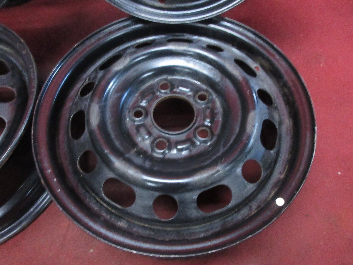 スチール ホイール 4本 マツダ 純正 15×6J 5穴 PCD 114.3 +50