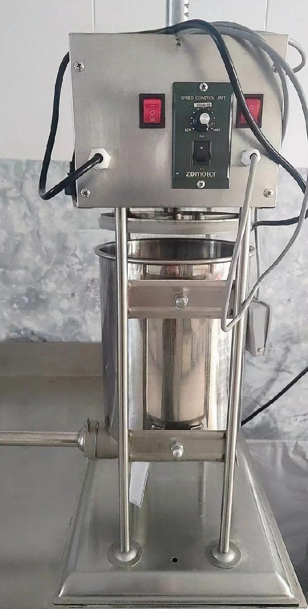 電動 ソーセージスタッファー 10L 調理器具 ソーセージメーカー 肉詰機 業務用 ソーセージ製造器