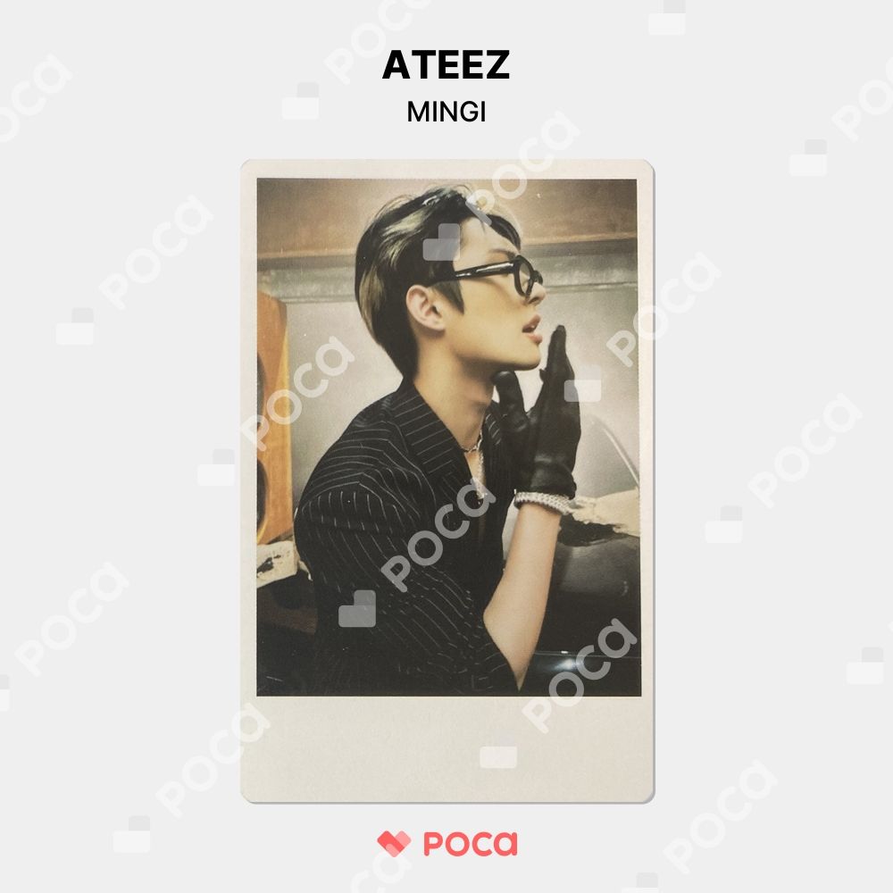 ATEEZ ミンギ　Applemusic 1.0 トレカ MOVEMENT ATEEZ - ミンギ Applemusic 1.0 トレカ ATEEZ MOVEMENTの通販 by