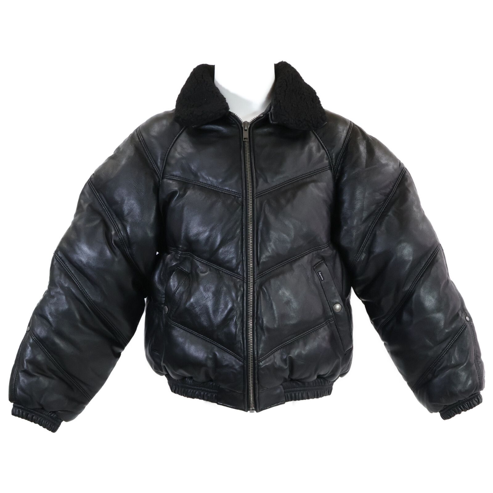 SCHOTT ショット x Supreme シュプリーム 24FW Chevron Leather