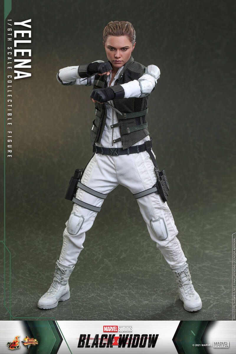 未開封新品　ホットトイズ　エレーナ・ベロワ　フィギュア　ブラック・ウィドウ ムービー・マスターピース】『ブラック・ウィドウ』1／6