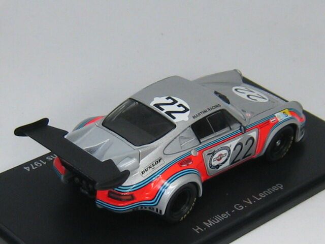 美品1/43 ポルシェ911 カレラRSRターボNo.22 1974ルマン2位 新品 1/43 ル・マン24時間レース カーコレクション ポルシェ911 カレラ