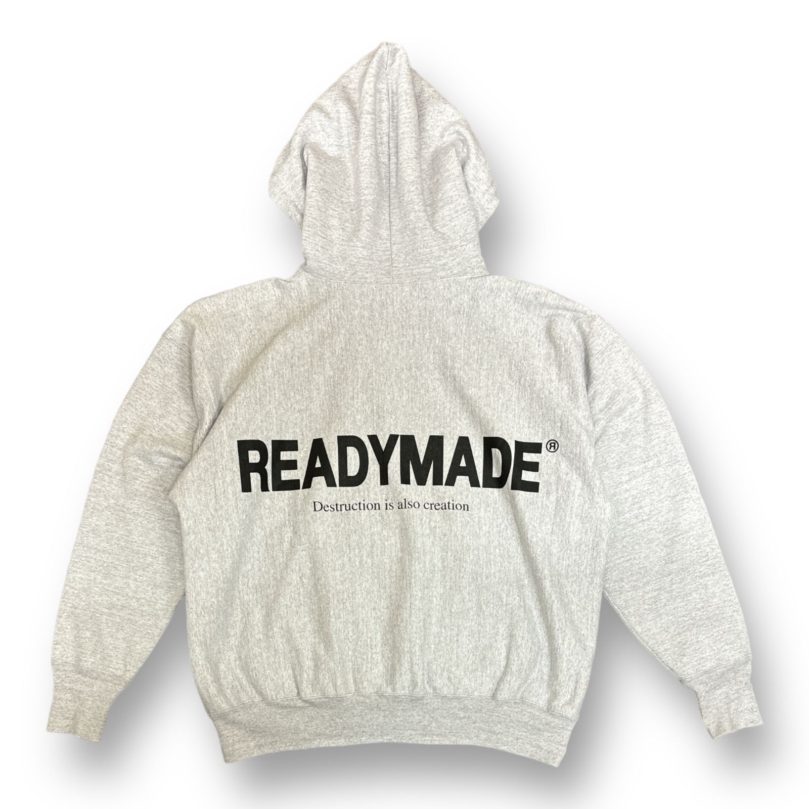 定価46200円 READYMADE 23AW HOODIE SMILE RE-CO-GY-00-00-245 スマイル スウェット フーディ  パーカー レディメイド XL 58810A - メルカリ