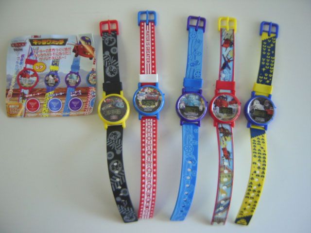 ♯Ira17Feディズニーカーズトゥーンキャラウォッチレア入5種 ♯Ira17Feディズニーカーズトゥーンキャラウォッチレア入5種