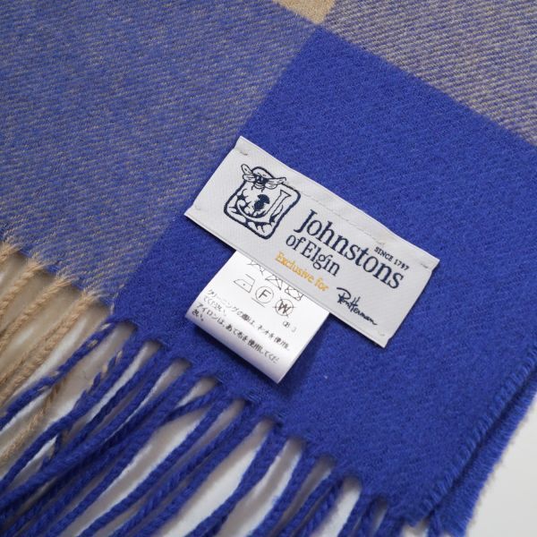 【別注】ロンハーマン RHC別注 ジョンストンズ カシミアストール【レア】 ce14f7ff87a5716cc5f53b60699fee