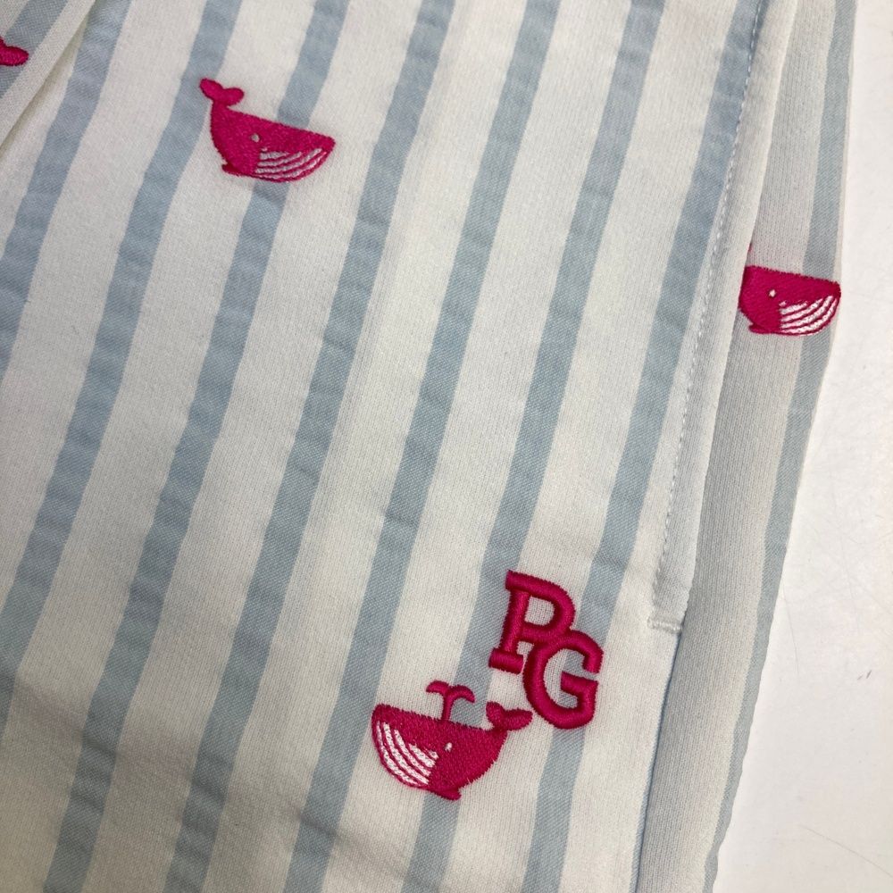 新品タグ付き‼️【マンシングウェア】神白 ロゴリングゴルフハーフパンツレディースM 新品タグ付き‼️【マンシングウェア】神白 ロゴリングゴルフハーフ