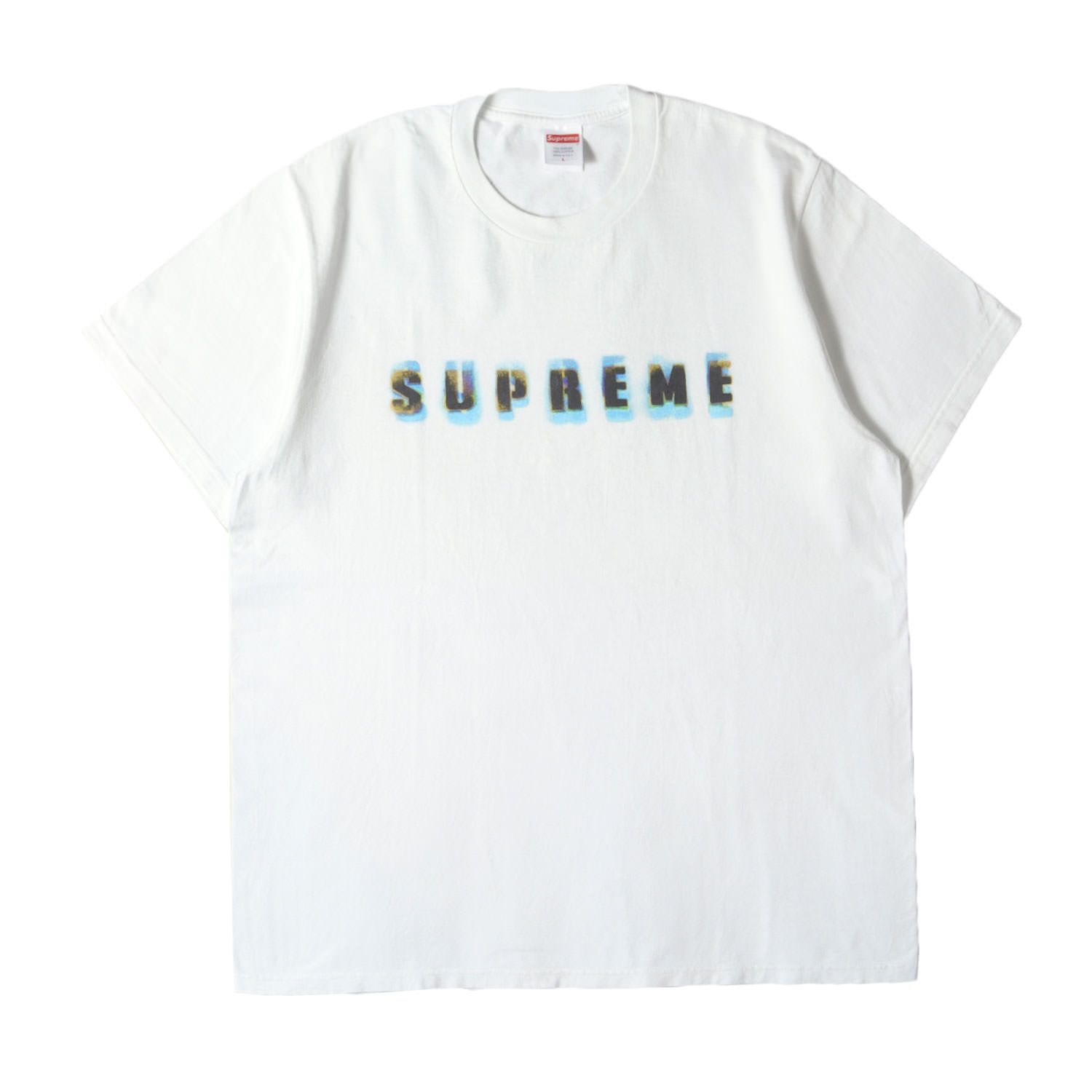 Supreme シュプリーム Tシャツ サイズ:L / 23AW ステンシルロゴ クルー