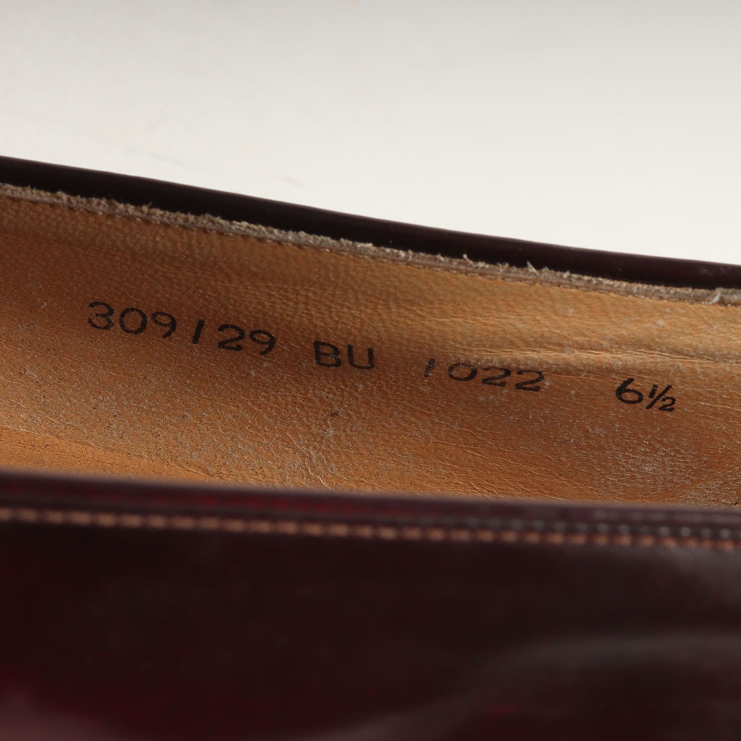 日本製 BURBERRY バーバリー ウイングチップ ローファー メダリオン BURBERRY バーバリー サイズ:6 1/2 ウイングチップ メダリオン