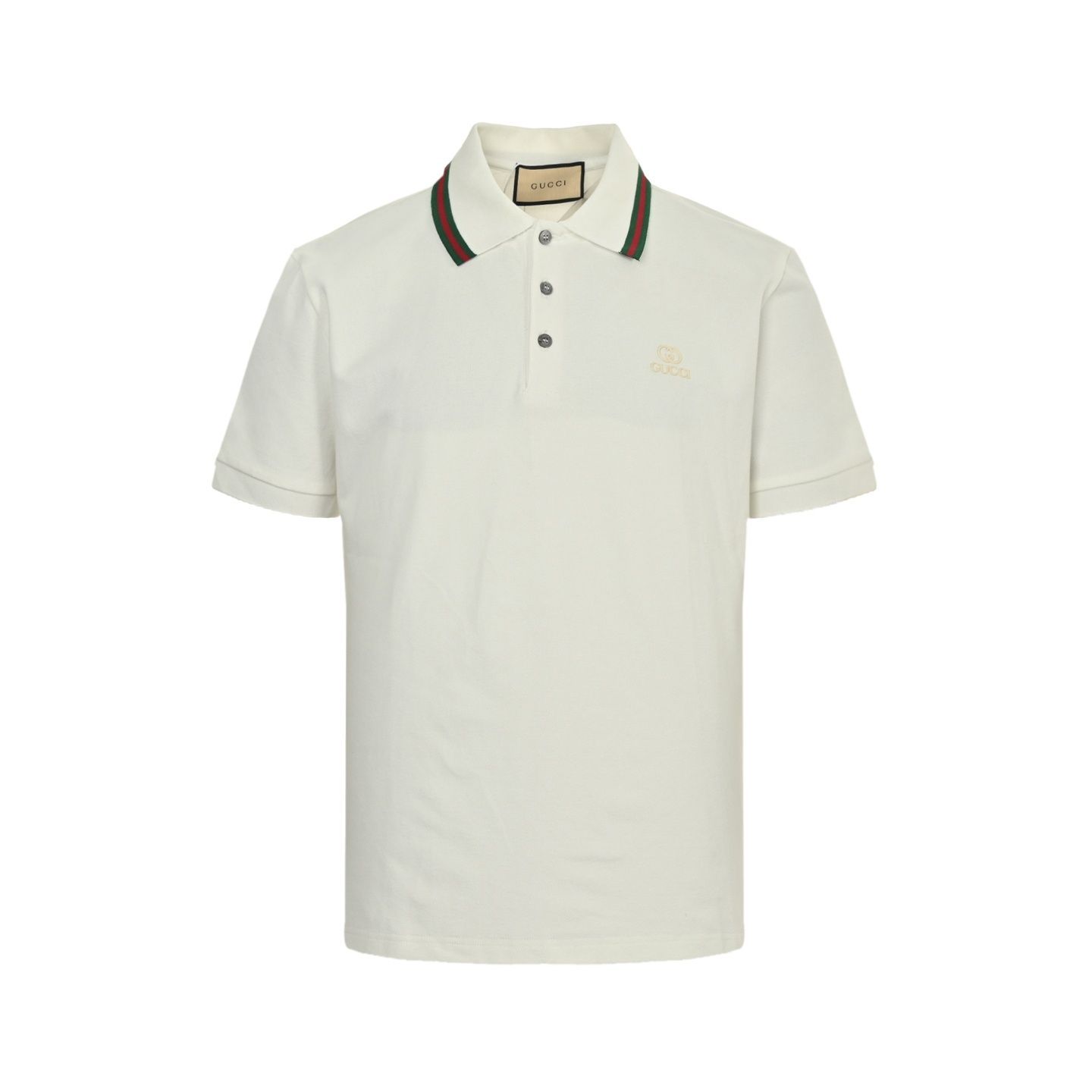 超美品‼️GUCCI ホワイトミュール ダブルGロゴ 今日特価】Gucci 25ss ダブル G ロゴコーティング T-3 - メルカリ