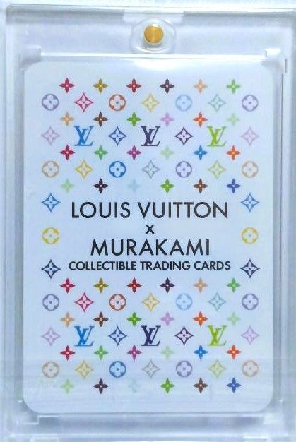 LOUIS VUITTON ×村上隆コラボ限定カード(マグネットローダー付き)