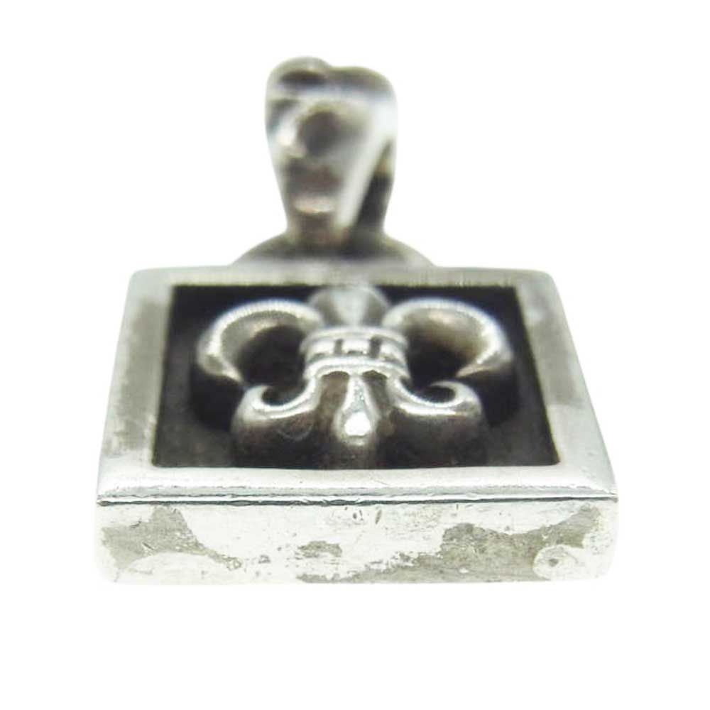 【正規品】クロムハーツ カシミヤ リストバンド BS FLUER CHARM CHROME HEARTS クロムハーツ ネックレストップ BS FLUER CHARM