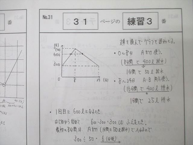 浜学園 小6 算数 テーマ教材 『難問解説集』 第1～4分冊 通年