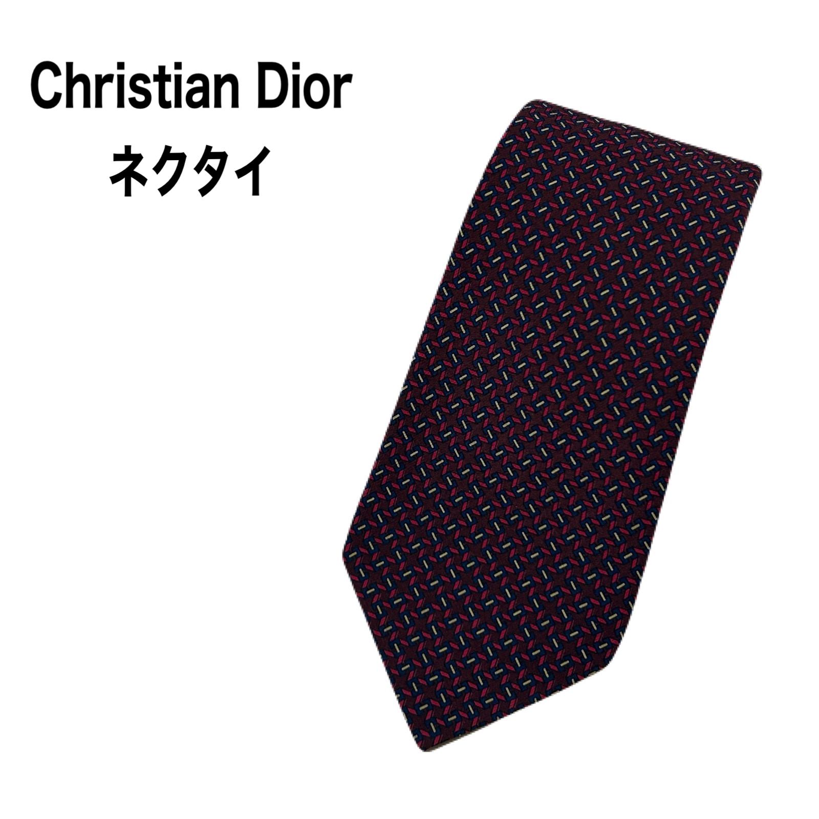 Christian Dior MONSIEUR クリスチャンディオール ネクタイ 総柄