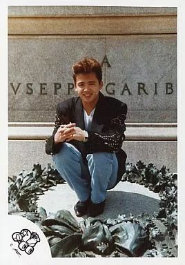 中古】生写真(ジャニーズ) 光GENJI/諸星和己ジャケット黒・インナー白