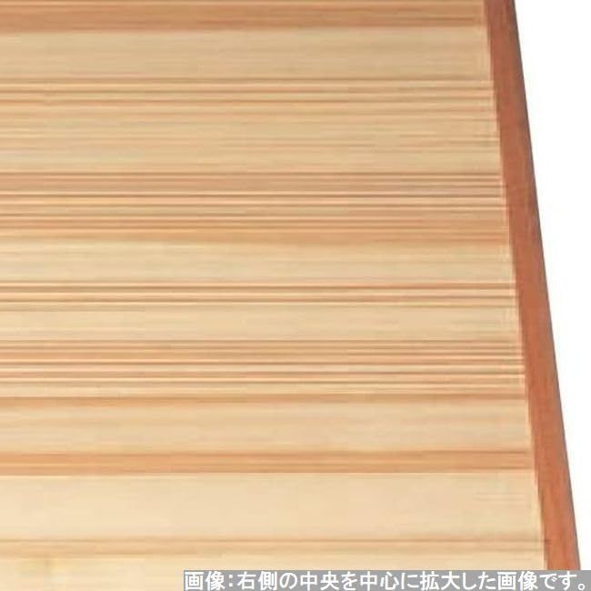 1組手白木角 クリヤー仕上 木尺 トレー 盆 盆 便利グッズ ランチョンマット J-kitchens