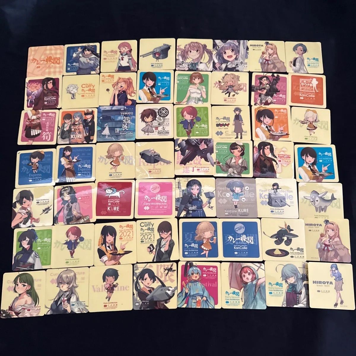 艦隊これくしょん 艦これ シール ステッカー カレー機関 C2機関 約50点