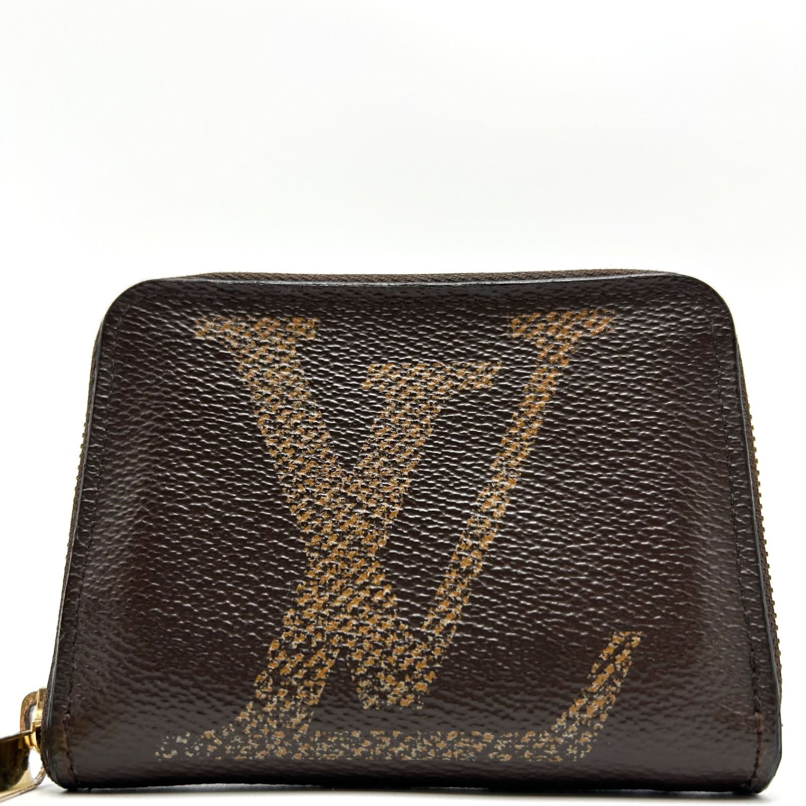 美品ルイヴィトンモノグラムジッピーコインパースコインケースRFID