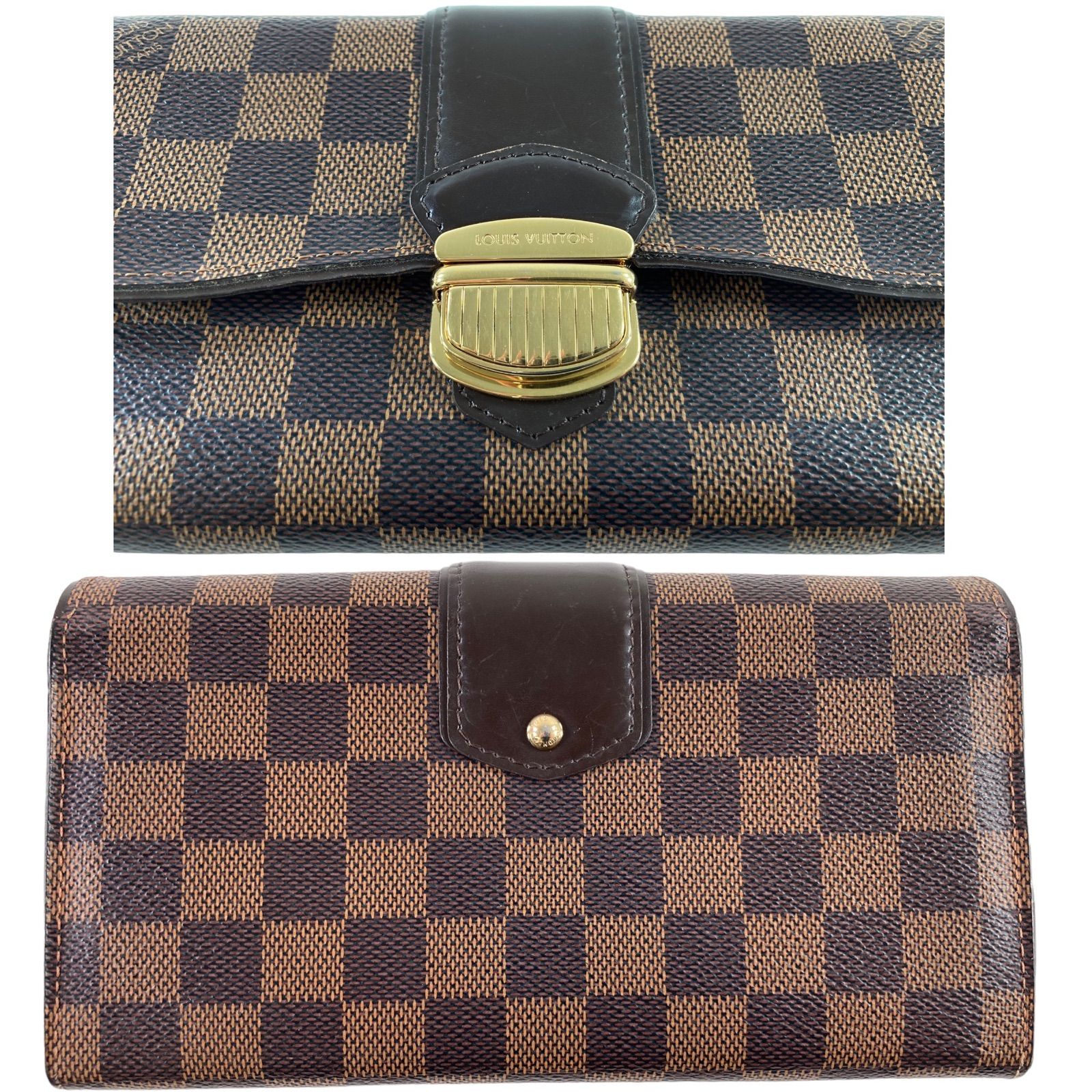 LOUIS VUITTON ルイヴィトン N61747 ダミエ ポルトフォイユシスティナ 