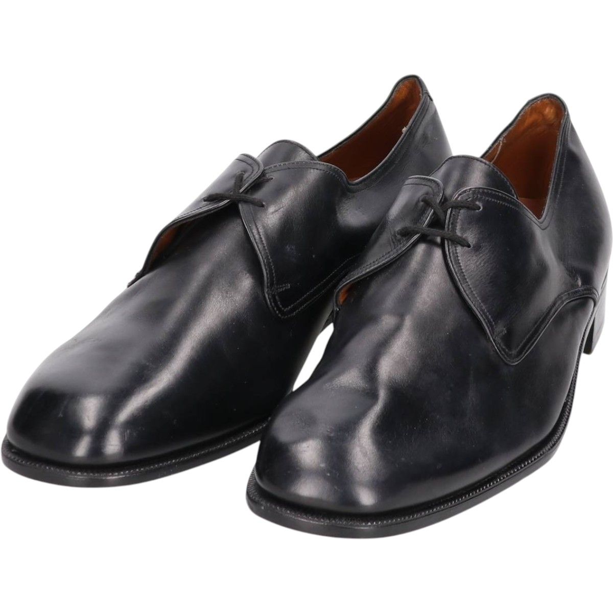 古着 バリー BALLY プレーントゥシューズ 8 1|2 メンズ27.0cm相当|saa013521