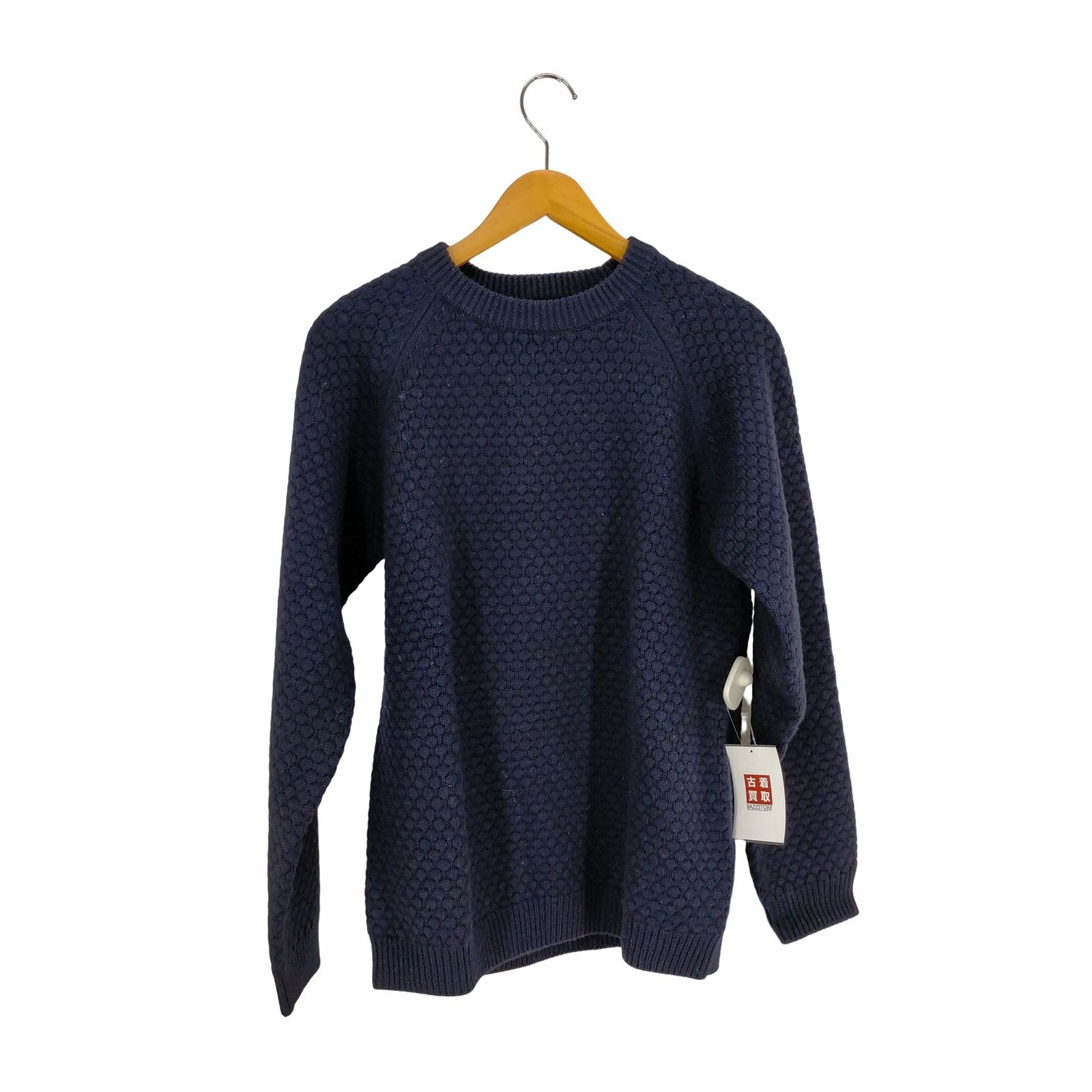 BEAMS PLUS / ポップコーン編み クルーニット BEAMS HEART 