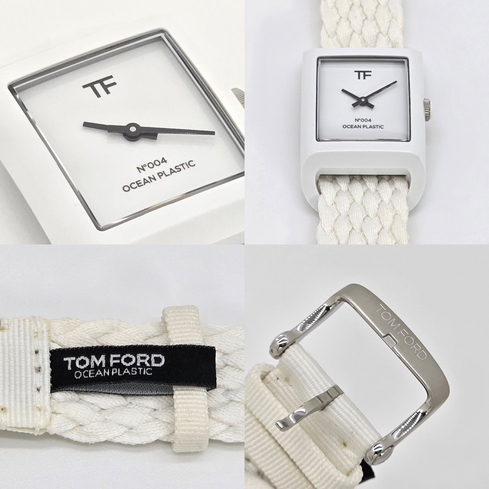 TOM FORD トムフォード N.004 タイムピース 腕時計 稼働品 クォーツ 