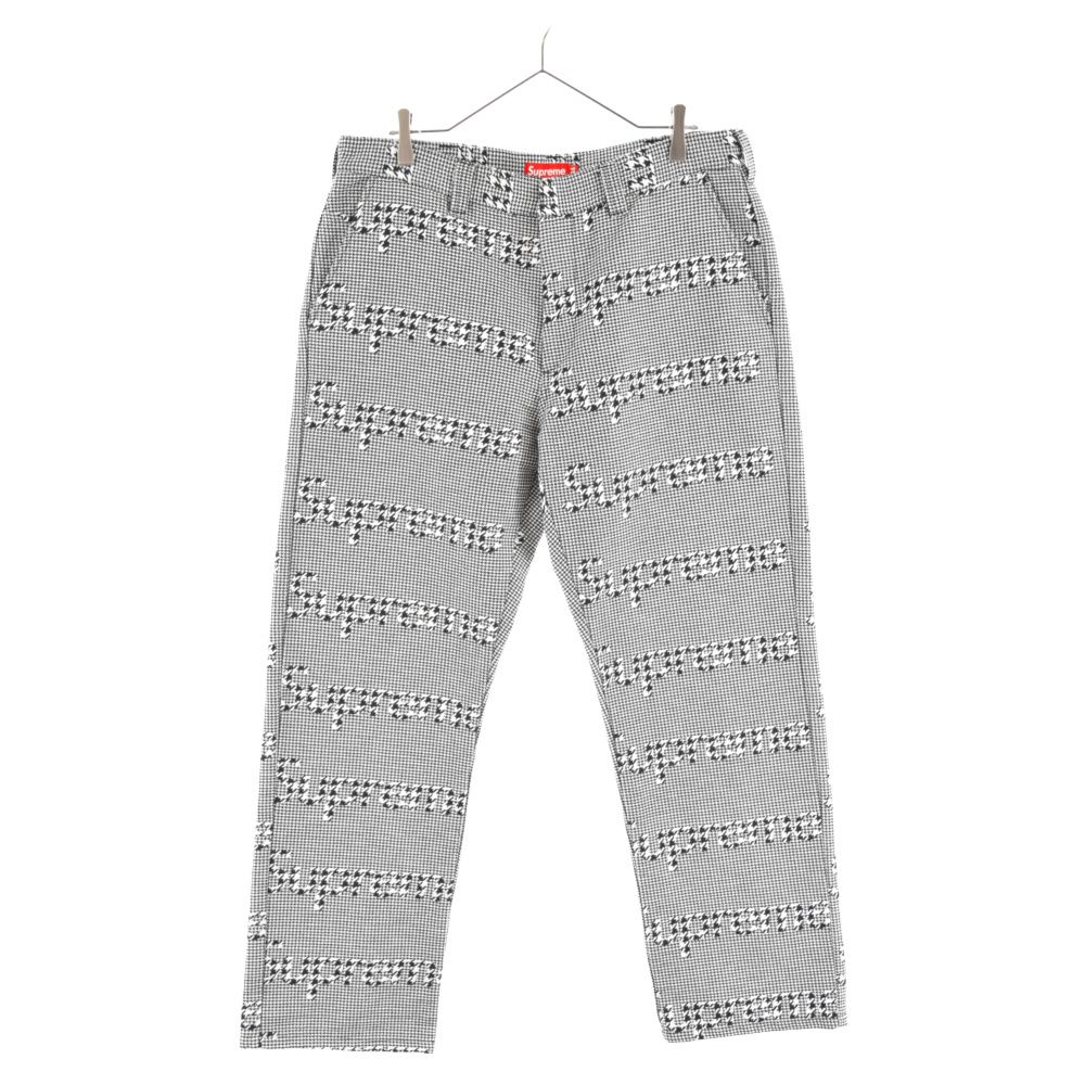 SUPREME シュプリーム 20AW Work Pant ワークパンツ コットン 千鳥格子