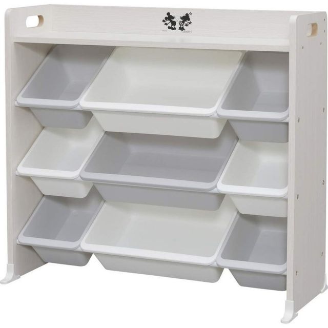 アイリスオーヤマ ラック 安い ホワイト 天板付キッズトイハウスラック