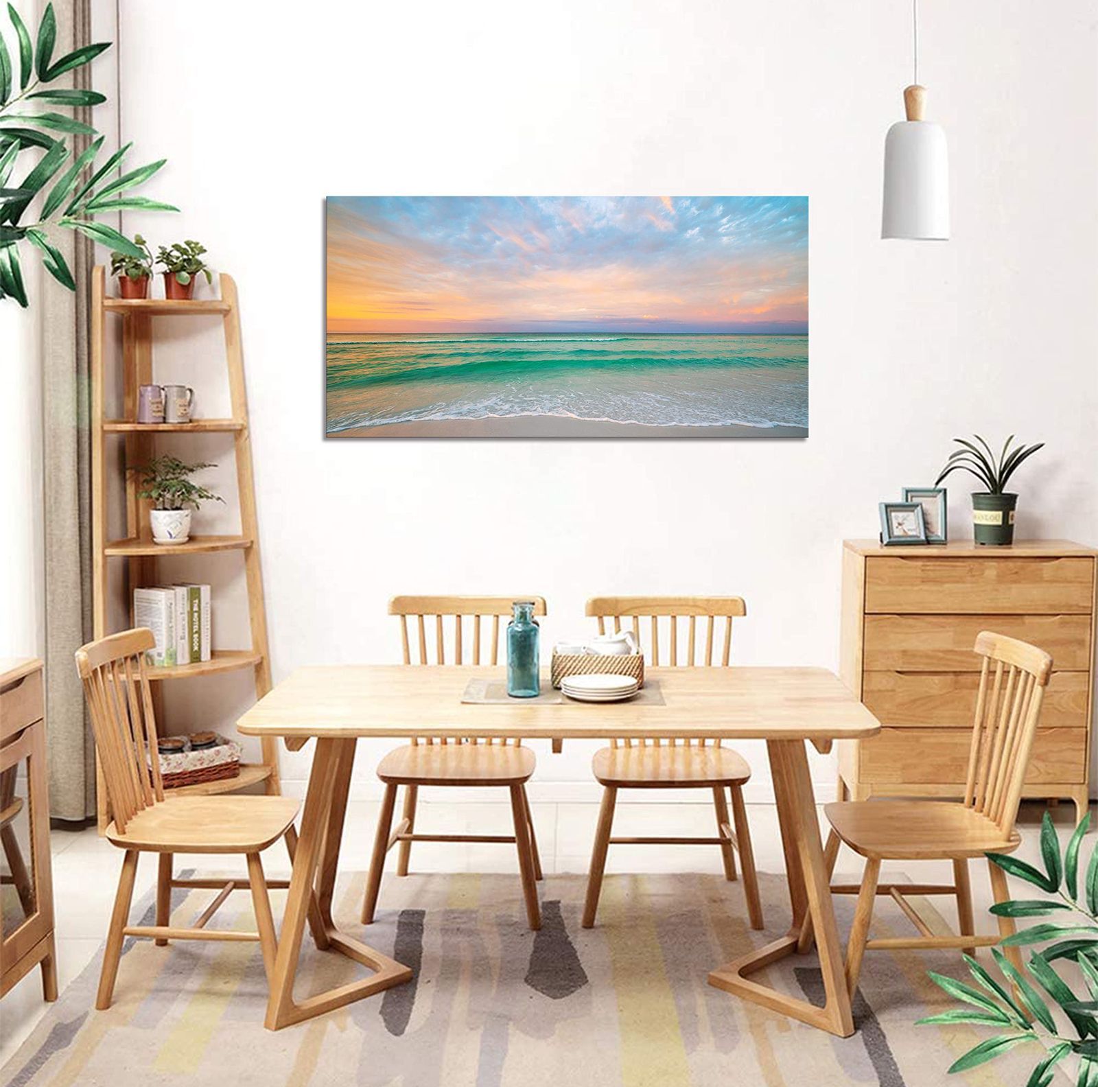 木枠付きの完成品 40x80cm