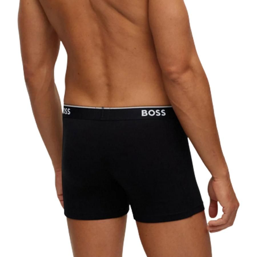 (訳あり特価)HUGO BOSS(ヒューゴボス)ボクサーパンツ ストレッチコットン 3枚セット 前閉じ 下着 メンズ 50475282