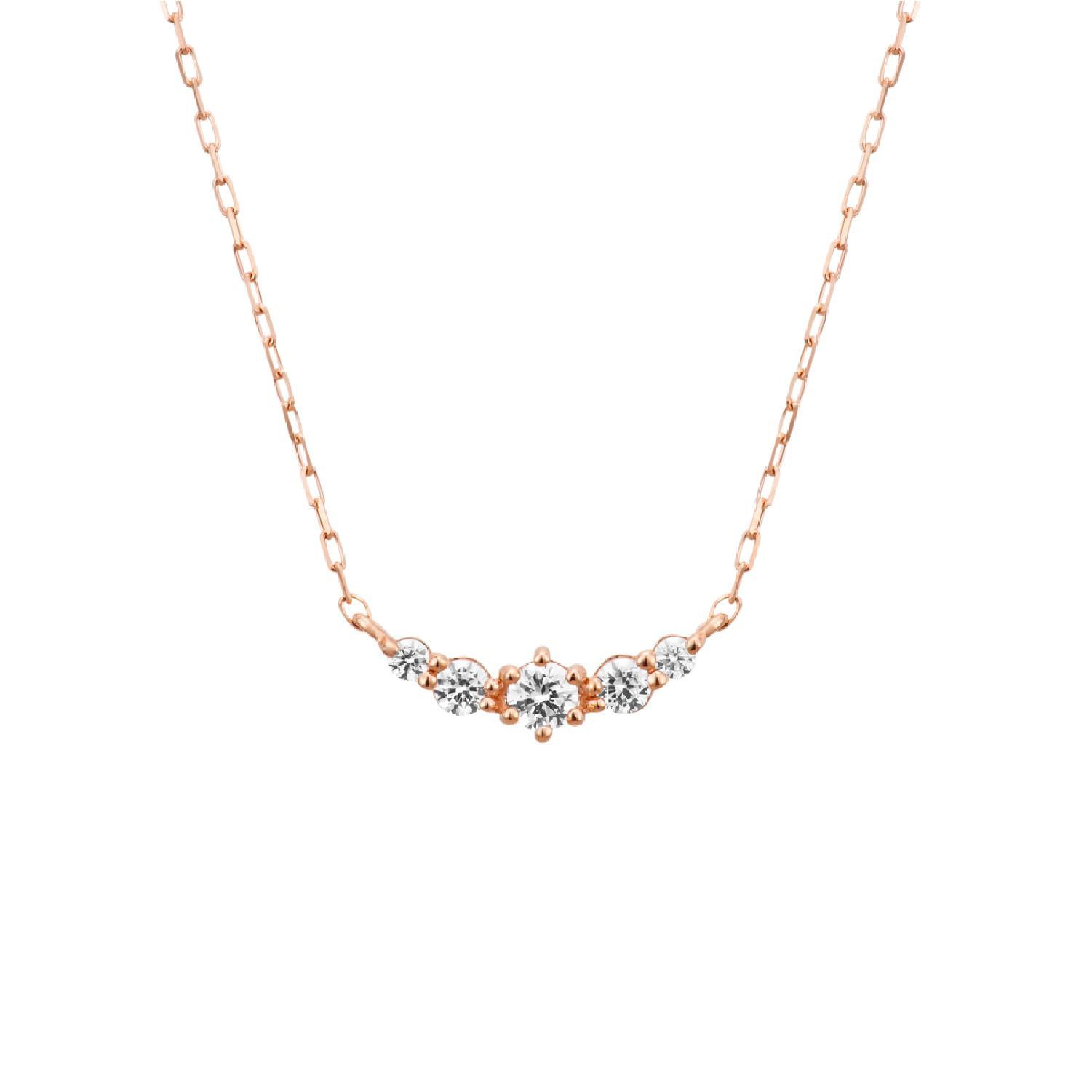 111646123111 4℃ ヨンドシー K10ピンクゴールド PG ネックレス