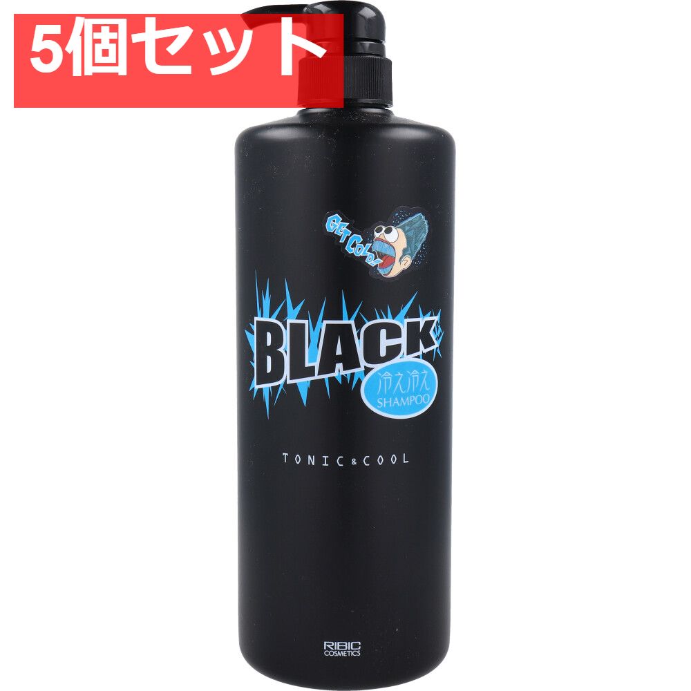 エレガン トニックシャンプー ブラック 1000mL 5個セット まとめ売り