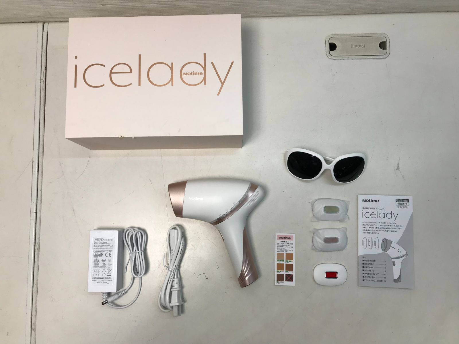 ☆38-570】□未使用□Notime 光美容器 icelady SKB-1808（2388