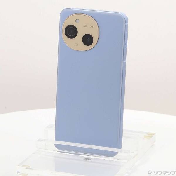 美品　AQUOS sense 9 256GB ライトブルー 箱付き SIMフリー) シャープ Sharp Aquos Sense 9 5G 256GB ブルー (8GB