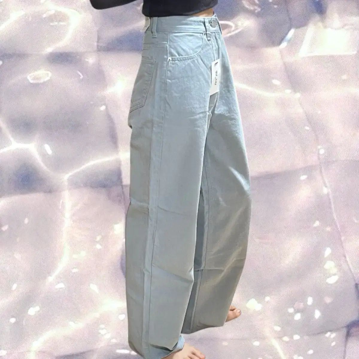 asonデニム ライトブルー Sサイズ asonデニム ライトブルー Sサイズ