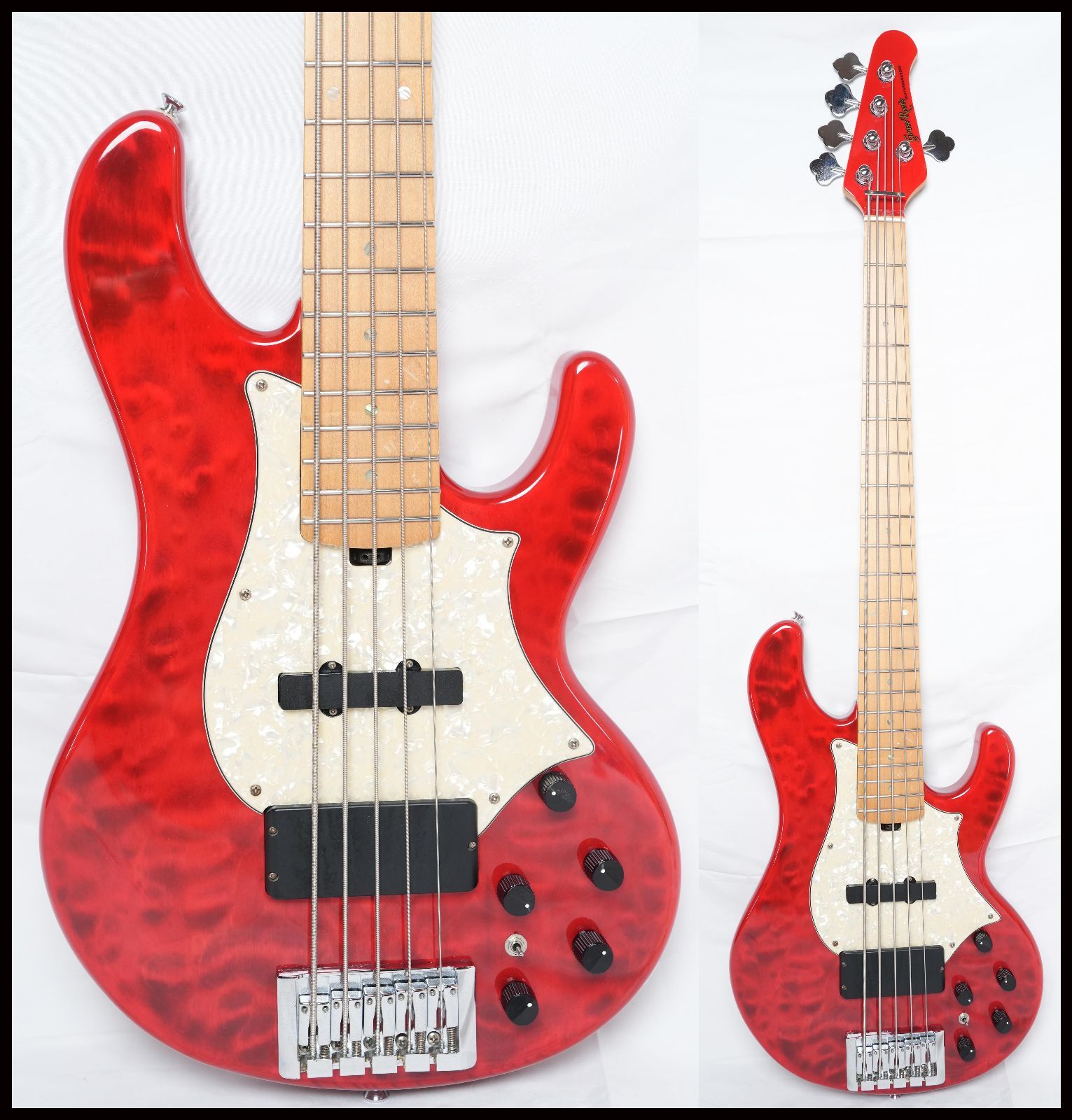 GRASS ROOTS G-T-80BD tetsuyaモデル ベース Grass Roots G-T-80BD tetsuyaモデル 5弦ベース - メルカリ