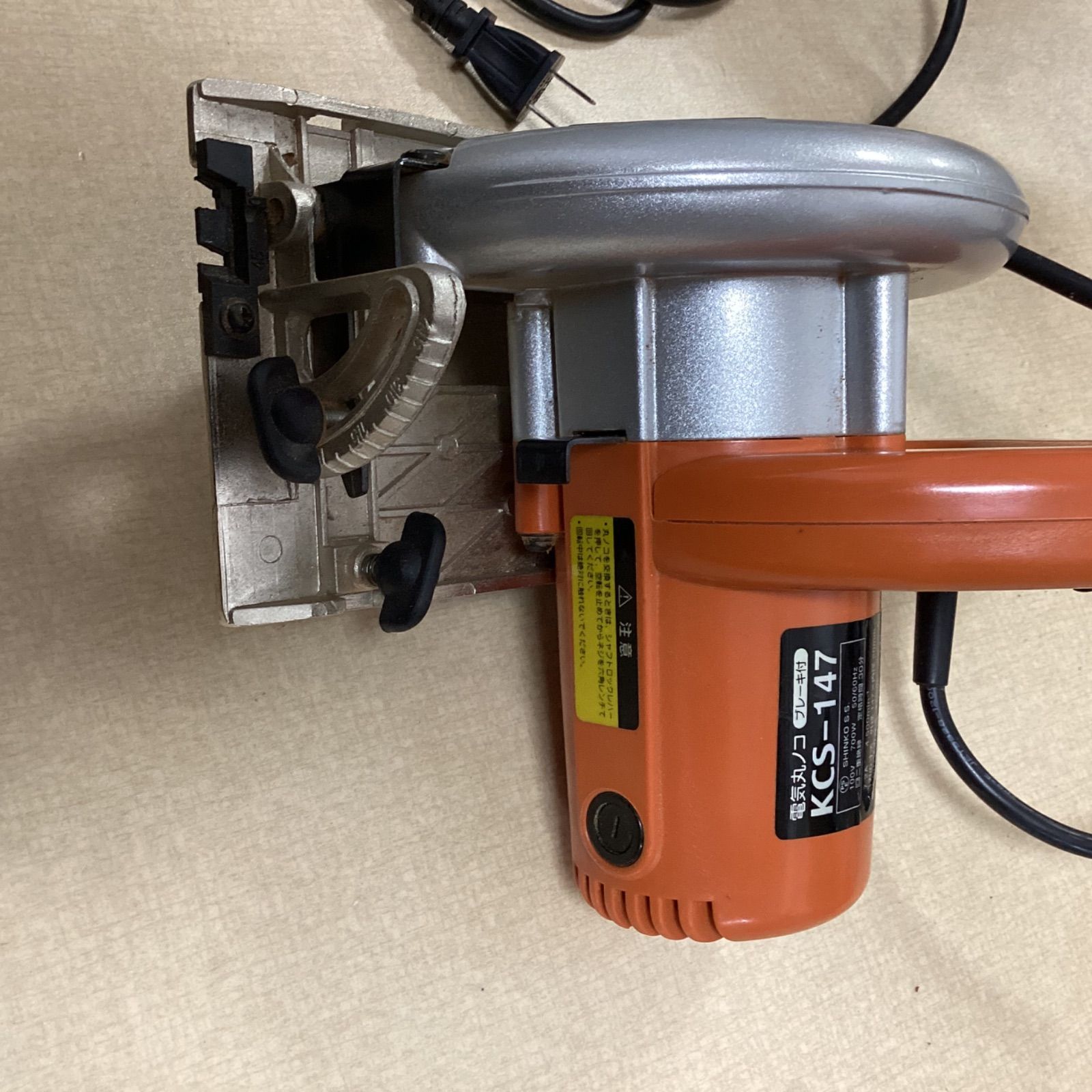 カゴ丸 動作確認済】電気丸ノコ KCS-147 GoodGear - メルカリ