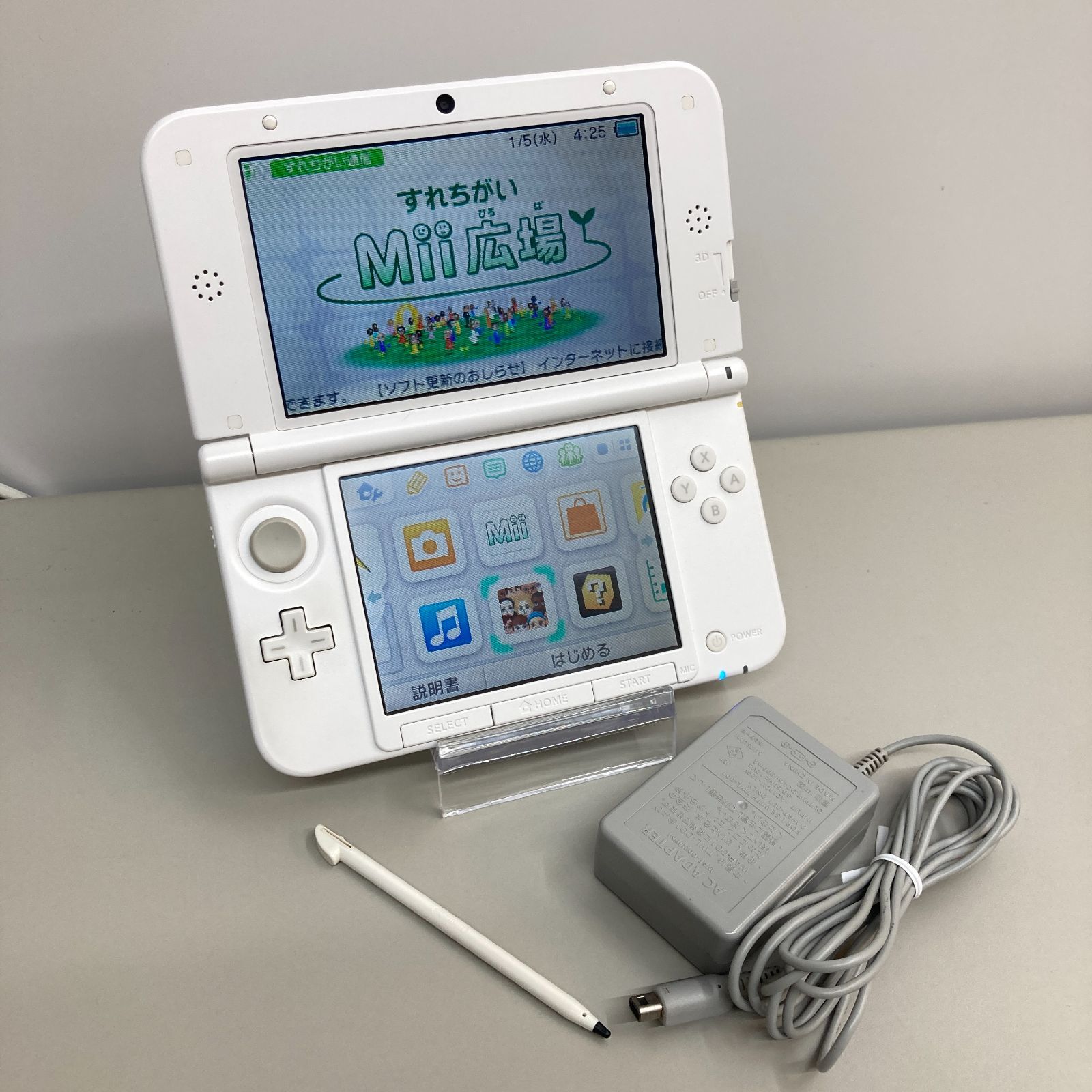 ニンテンドー3DS LL ホワイト/任天堂3DSLL白/パールホワイト