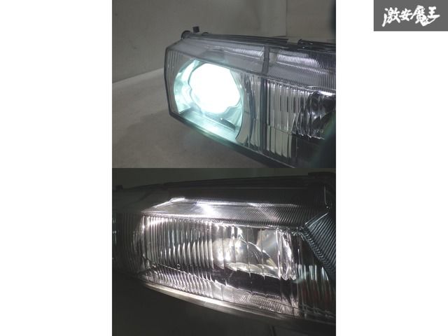 ヘッドライト シルビア　s14 右　ライト　後期　プロジェクター ストア出品】 日産 純正 S14 シルビア 後期 プロジェクター