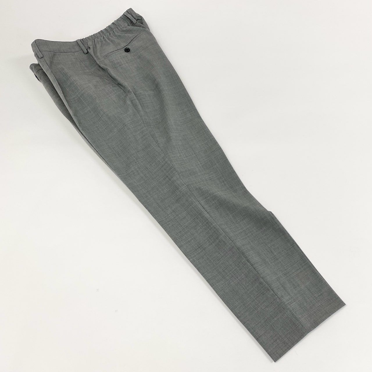 美品 LARDINI easy wear セットアップ グレー 52