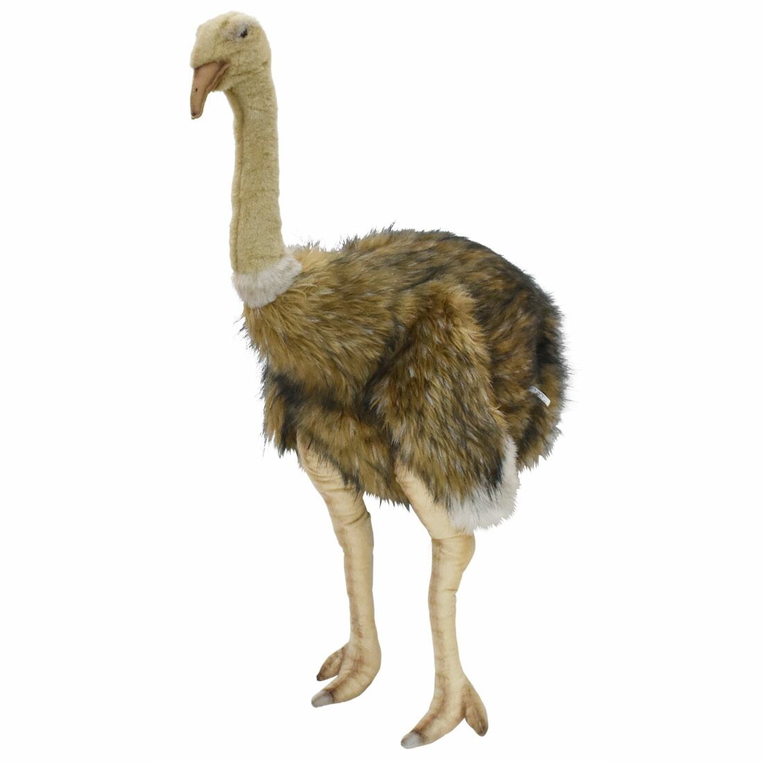 HANSA 5623 ダチョウ77 全長：77cm OSTRICH FEMALE  BH5623  ぬいぐるみ ハンサ 動物 犬 猫 鳥 うさぎ ペンギン アニマル 置物 人形 フィギュア 大きい 実物大 大型