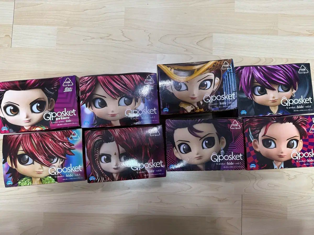 Q posket（キューポスケット） 隠す 8 種 まとめ売り (家庭用