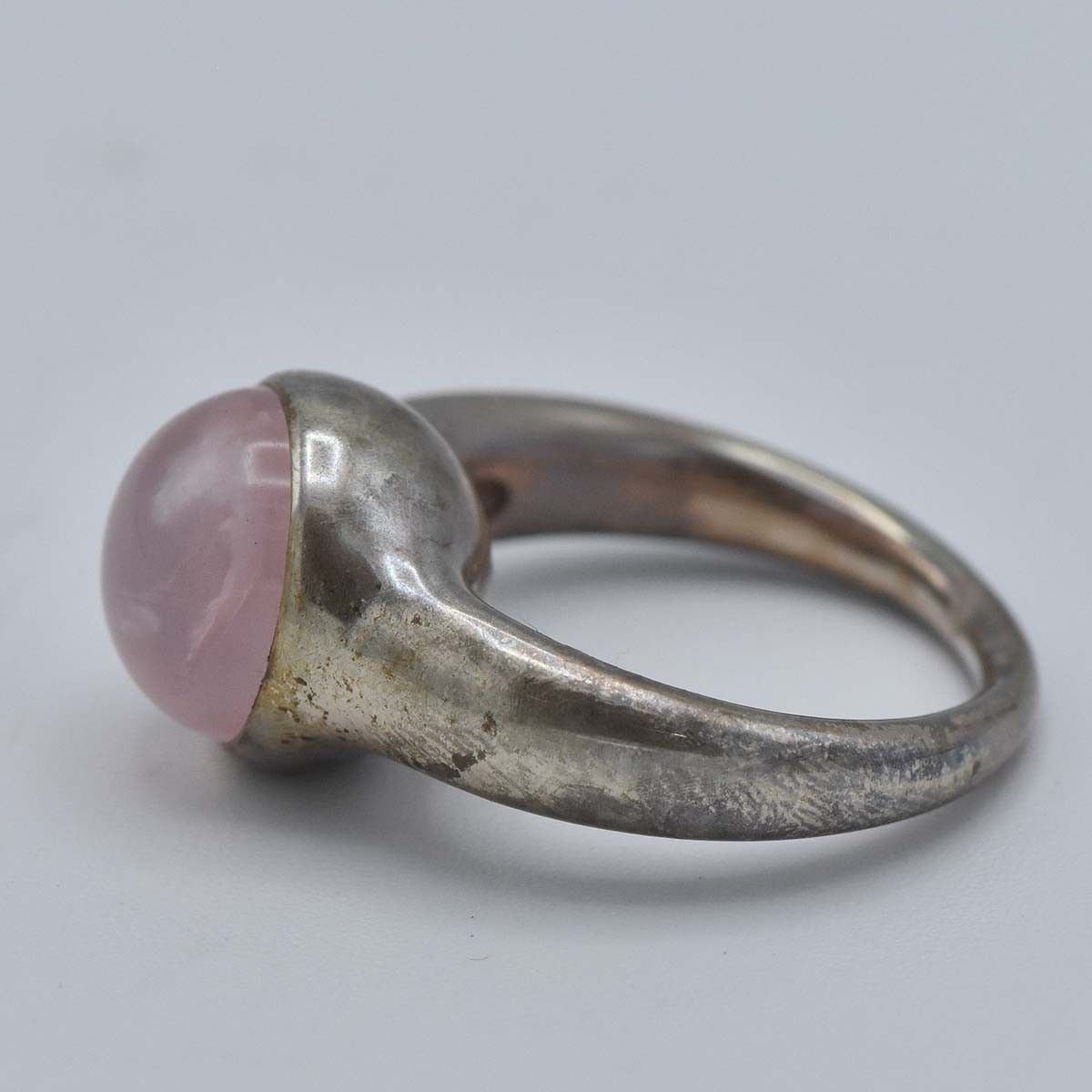 GEORG JENSEN ジョージジェンセン リング 458 7号 ローズクォーツ 