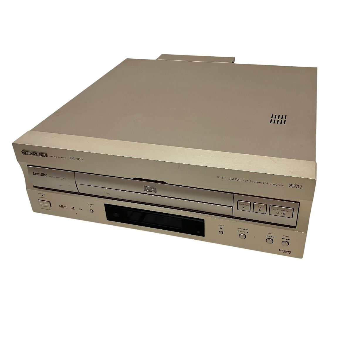Pioneer DVL-909 DVD LD CD プレーヤー レーザーディスク 映像機器 家電 オーディオ パイオニア ジャンク C10509589
