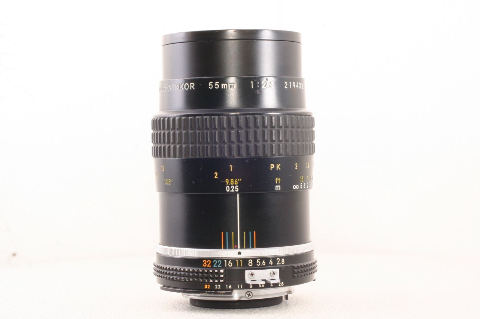 ☆レンズ美品【修理・整備・完動品】Nikon AI-S Micro NIKKOR 55mm F2