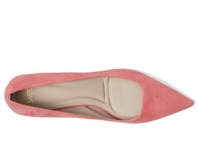 Franco Sarto レディース Diva ポインテッドトゥ キトンヒールパンプス, ウッドスモーク トープ スエード, 24 Franco Sarto レディース シェリー ポインテッドトゥ パンプス