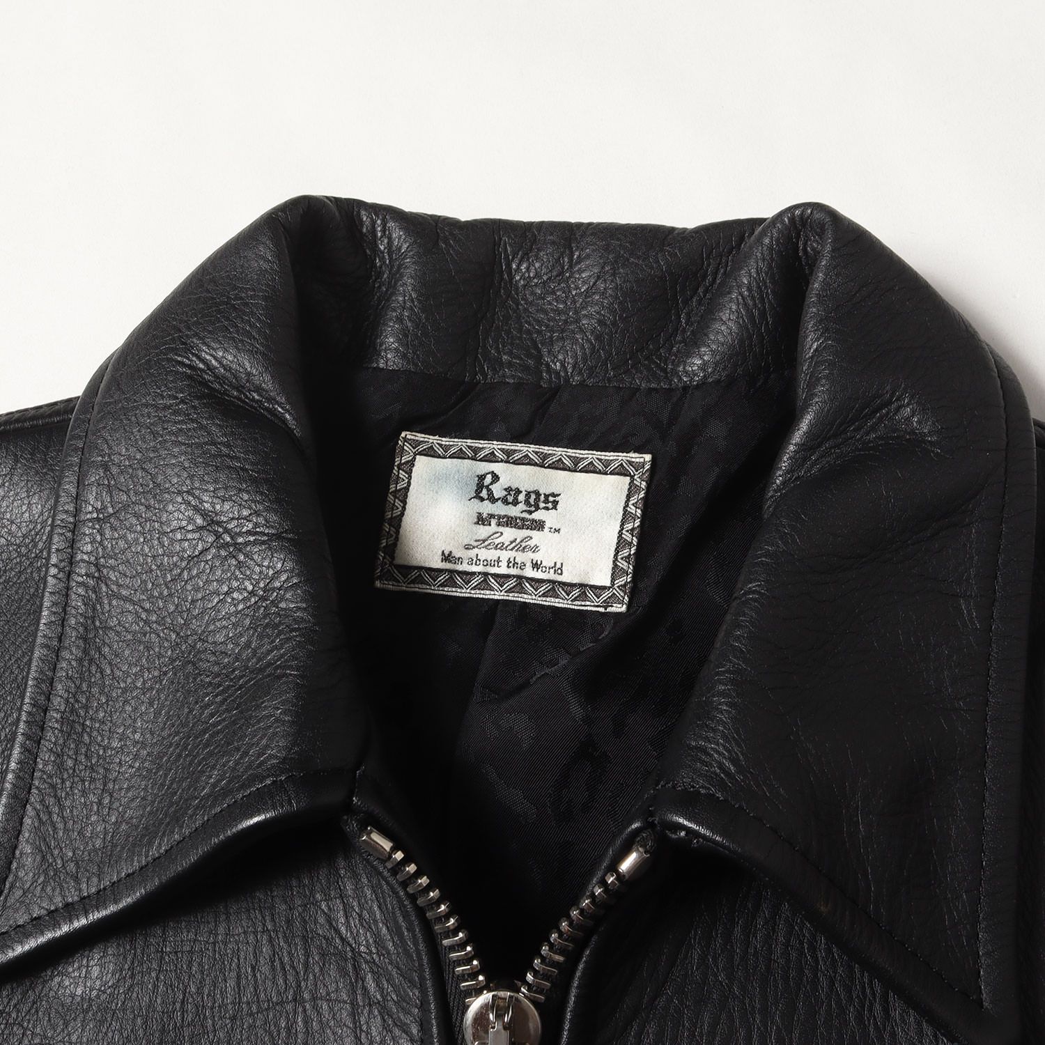 ラグスマックレガー シングルライダース レザージャケット L RAGS McGREGOR （ラグスマックレガー）の「SINGLE RIDERS LEATHER