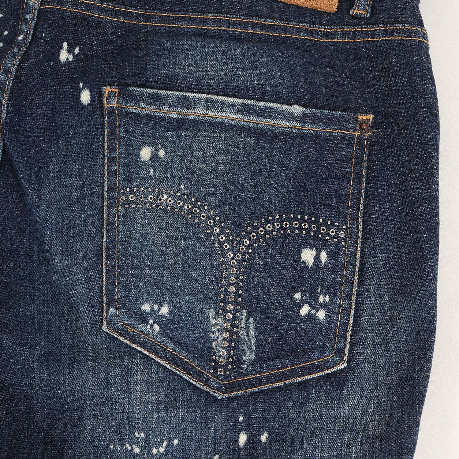DSQUARED2 パンツ サイズ:50 23SS クラッシュリペア ブリーチ 加工 